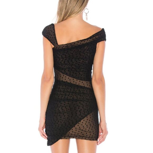 Revolve Majorelle Audrina Mesh Star Print Mini Dress - Picture 4 of 10